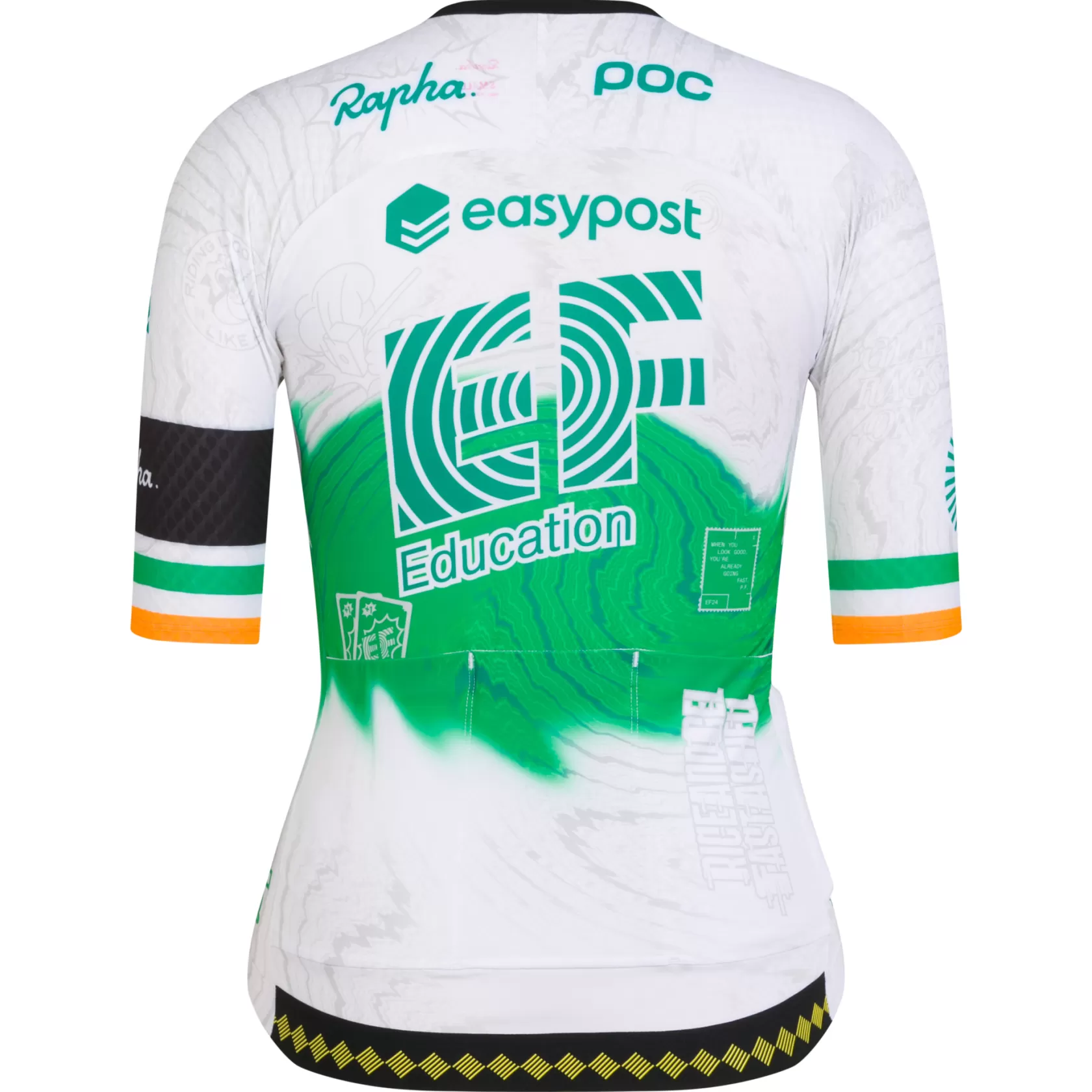 Best Sale EF Women's Pro Team Aero Jersey - Ireland Women Jerseys