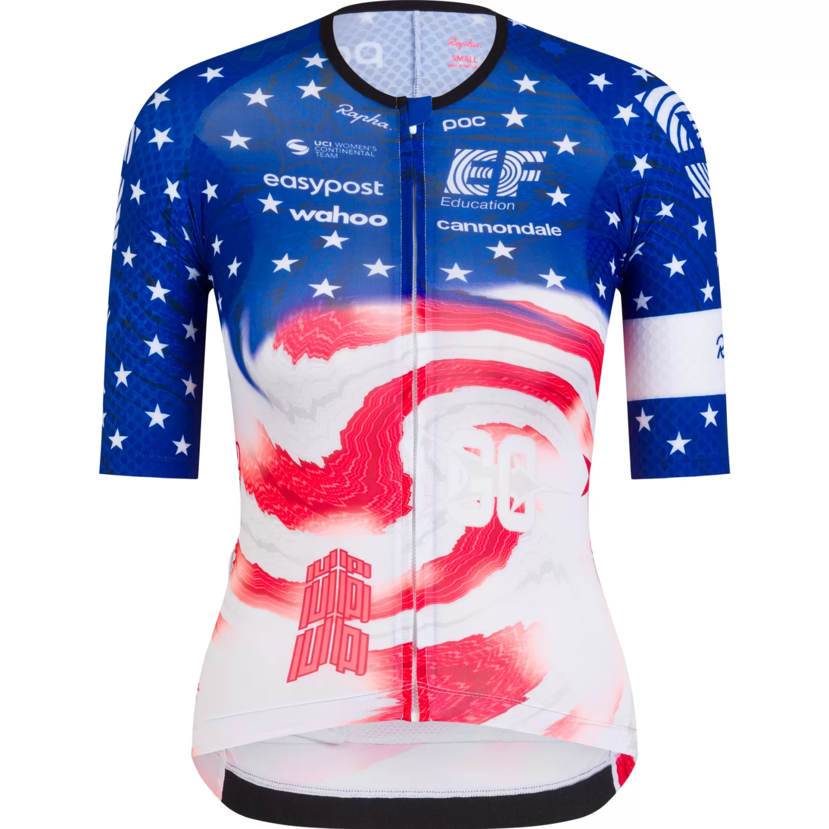 Store EF Women's Pro Team Aero Jersey - USA Women Jerseys