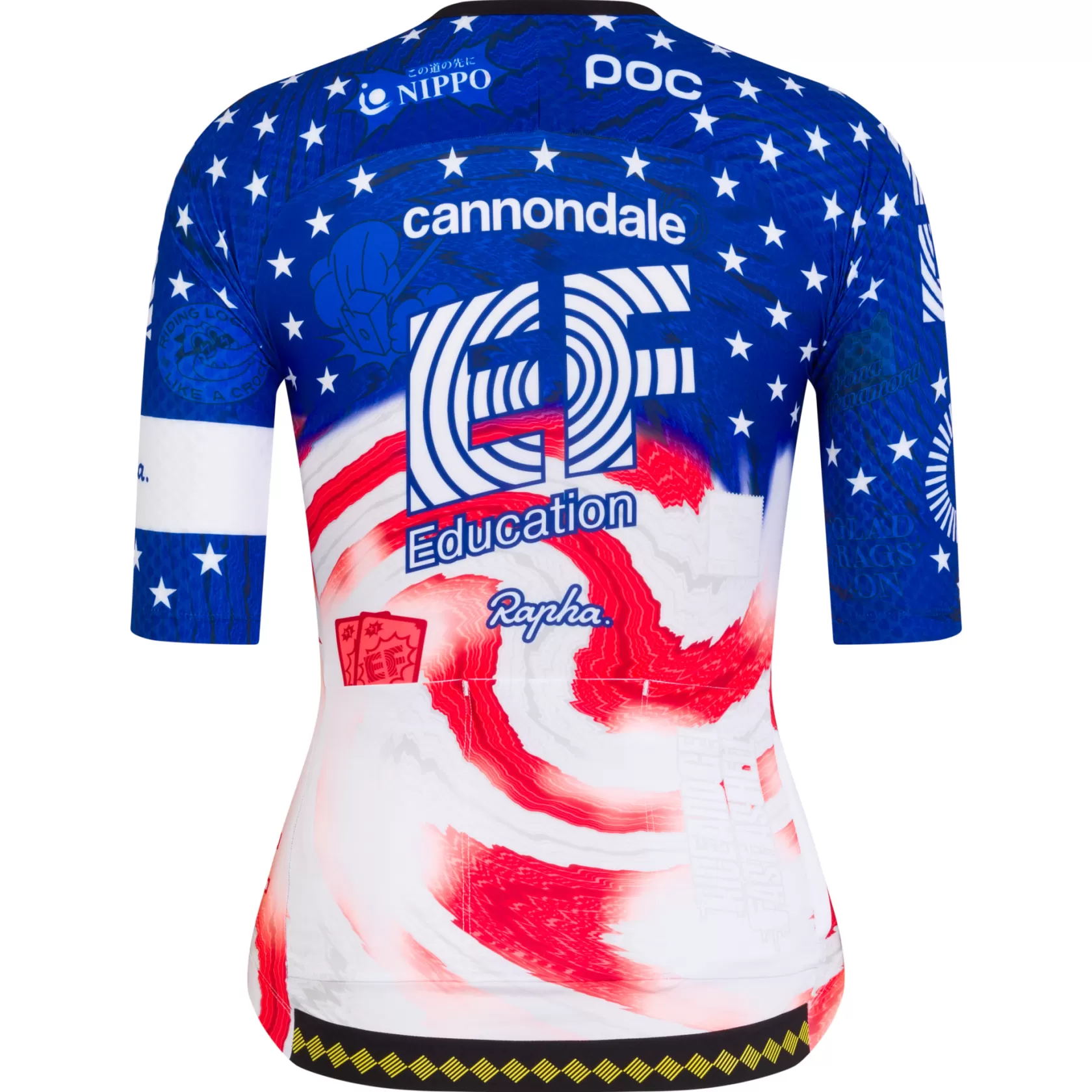 Store EF Women's Pro Team Aero Jersey - USA Women Jerseys